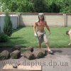 Рулонный газон укладка
